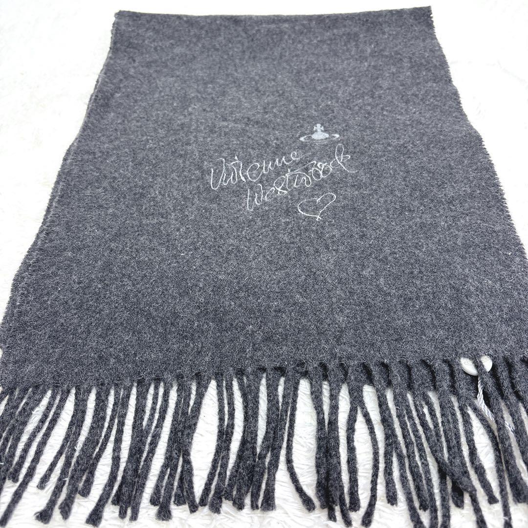 Vivienne Westwood ウール100% マフラー　イタリア製