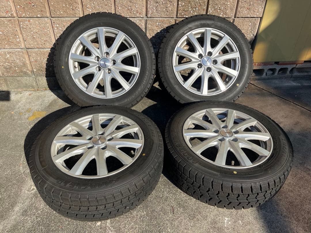 グッドイヤー スタッドレスタイヤ 15インチ 4本セット