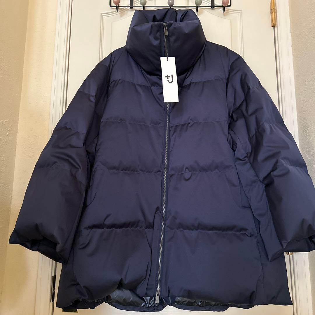 新品　＋J ダウンボリュームジャケット　ネイビー　XXL ユニクロ　復刻版