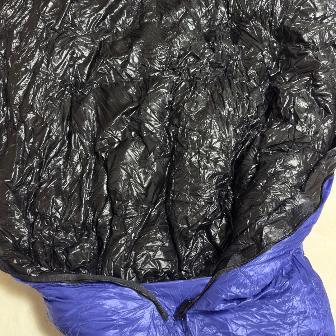 美品NANGA ダウンシュラフ760FP寝袋810DX レギュラーサイズ青