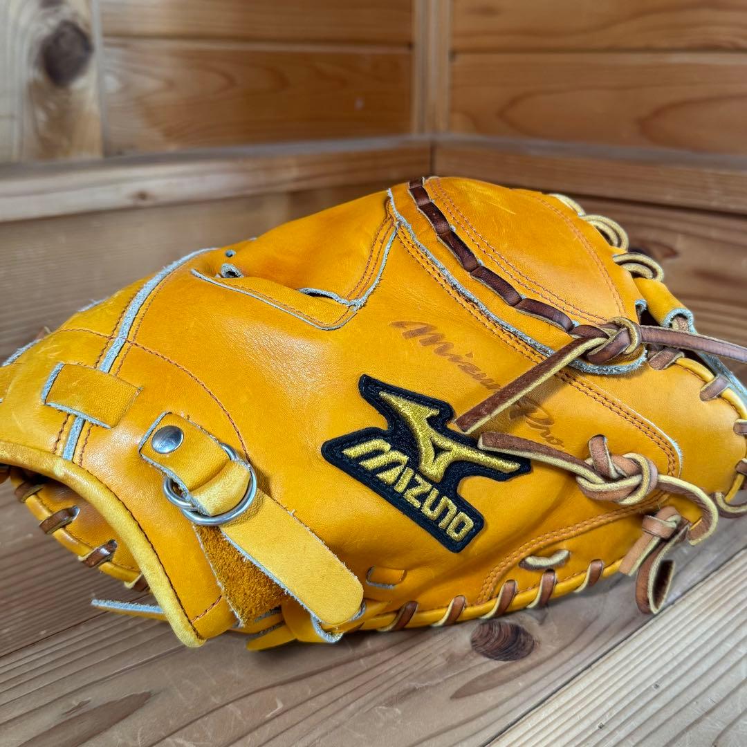 ミズノプロ　硬式用　キャッチャーミット　高校野球対応