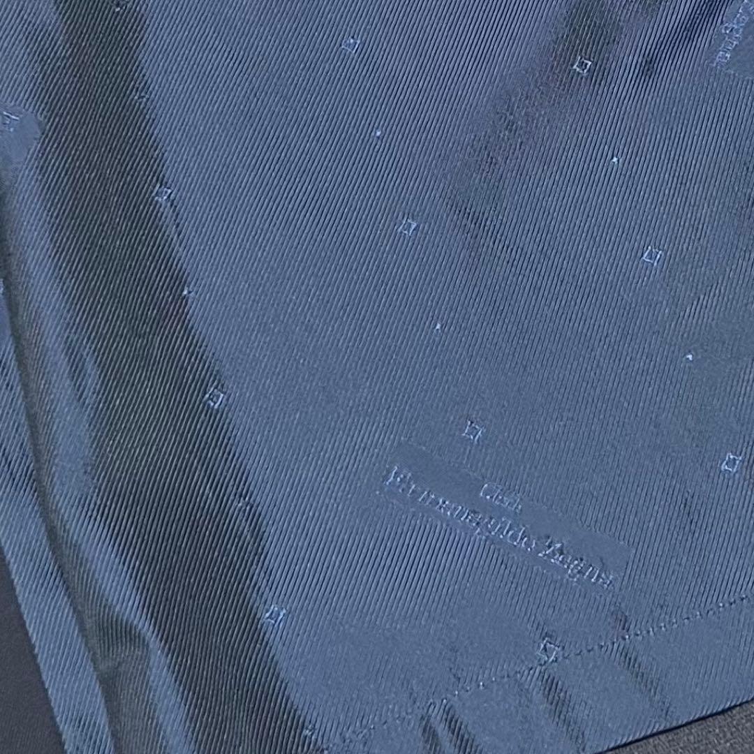 美品　メンズ　エルメネジルド ゼニア　トレンチコート　ベルト　ネイビー　紺