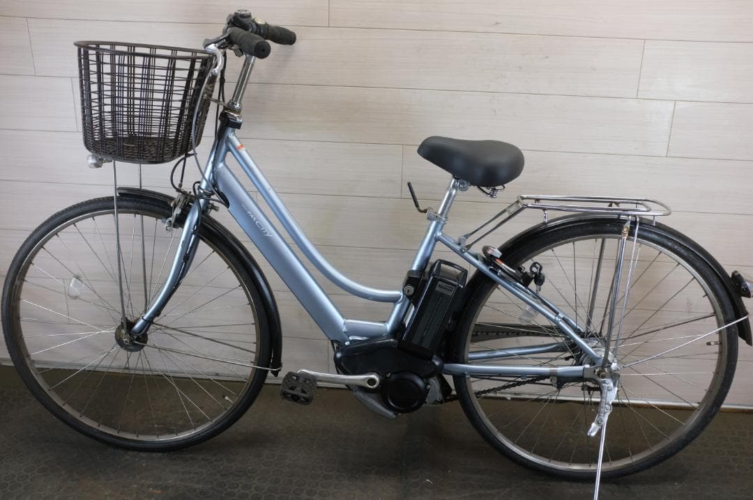 電動自転車ヤマハPAS　City　27インチ　5段　12.8Ah充電器あり