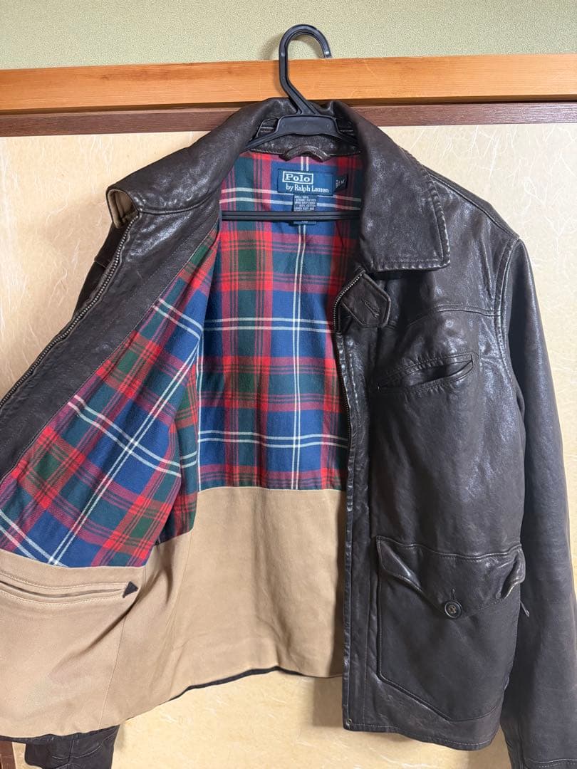 レザージャケット　PoroBy Ralph Lauren