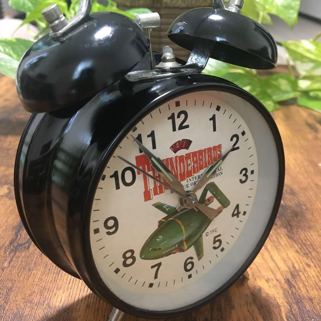 希少　レトロ　THUNDERBIRDS  2号　　　　　　　　　　　目覚まし時計