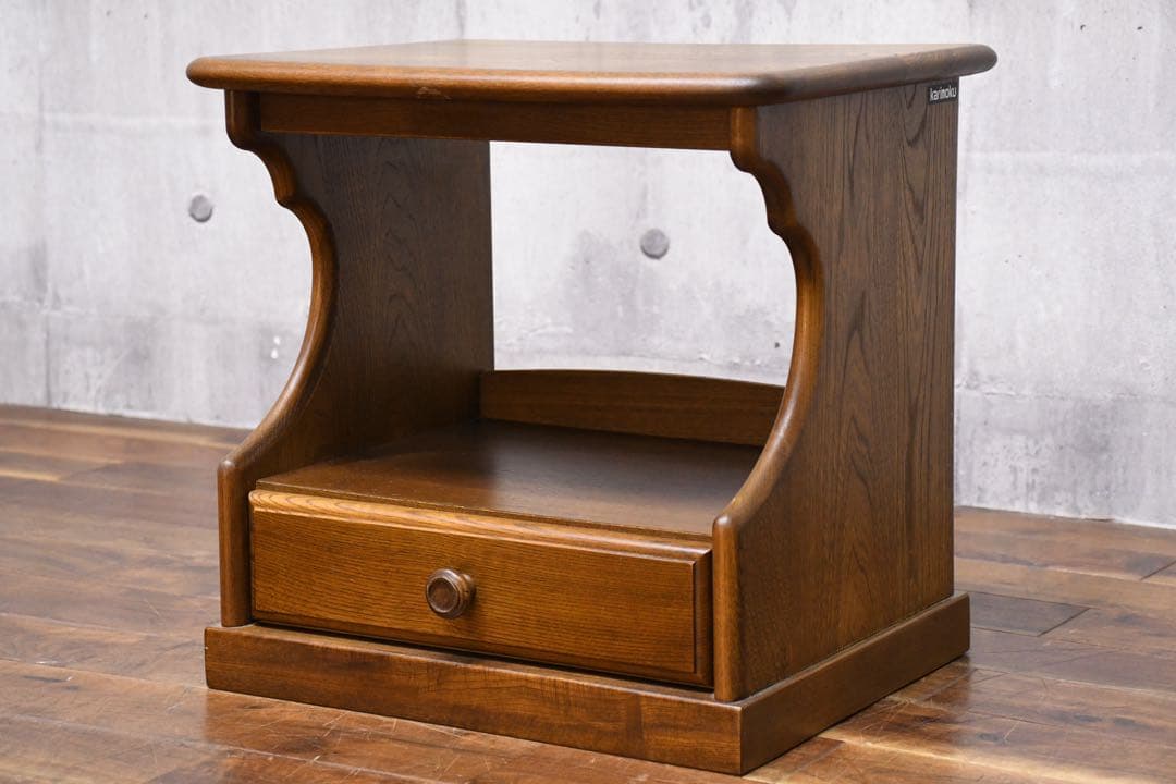 EHK24 カリモク karimoku サイドテーブル ナイトテーブル 電話台