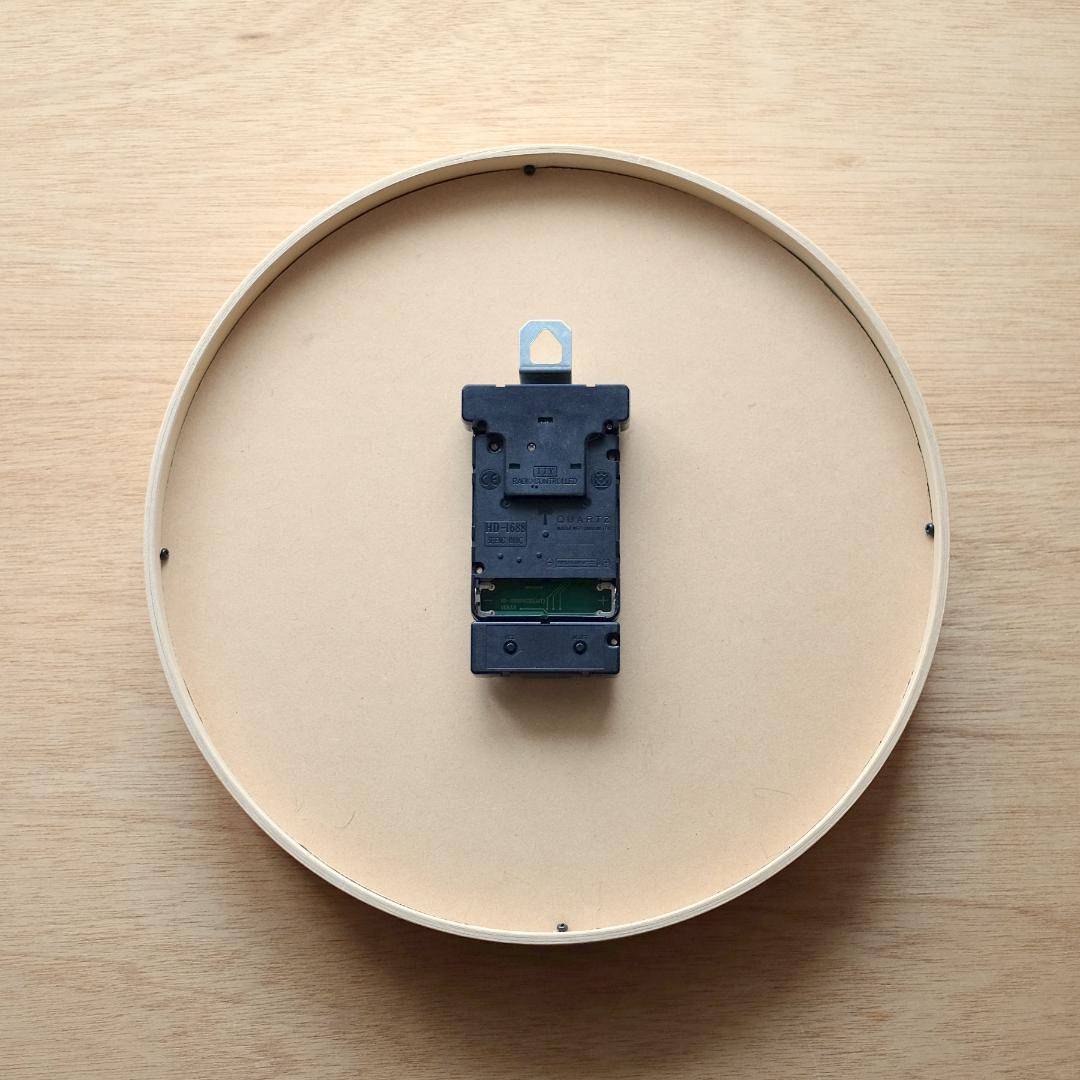 リキクロック 電波時計 大 30.5cm / Riki Clock RC 渡辺力