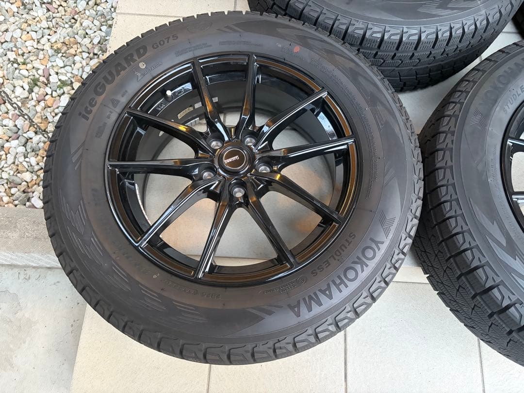 ★送料無料バリ溝★ヨコハマスタッドレス　CX5 CX8 アルファード17インチ