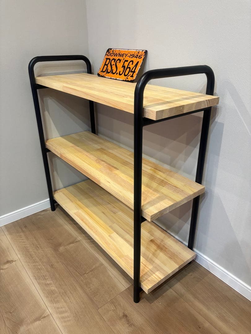 アイアンラック ３段完成品　新作