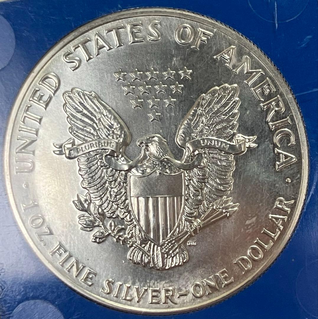 1988年　アメリカ　シルバーイーグル銀貨　1オンス　リバティ