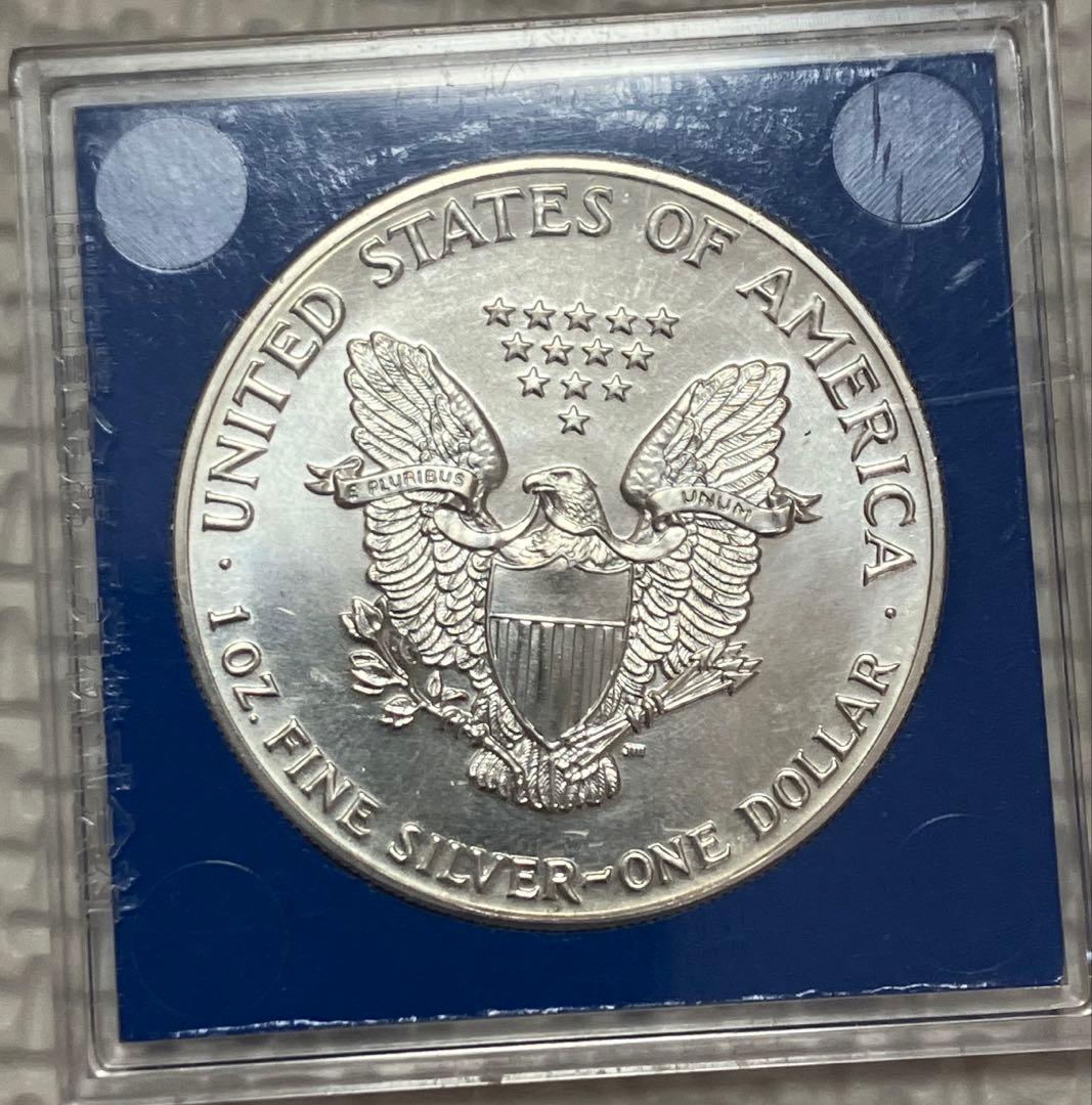 1988年　アメリカ　シルバーイーグル銀貨　1オンス　リバティ