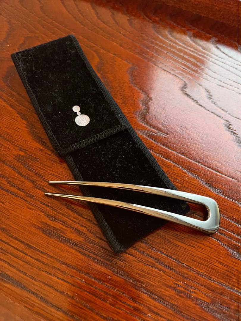 コレットマルーフ　シルバー　ヘアスティック