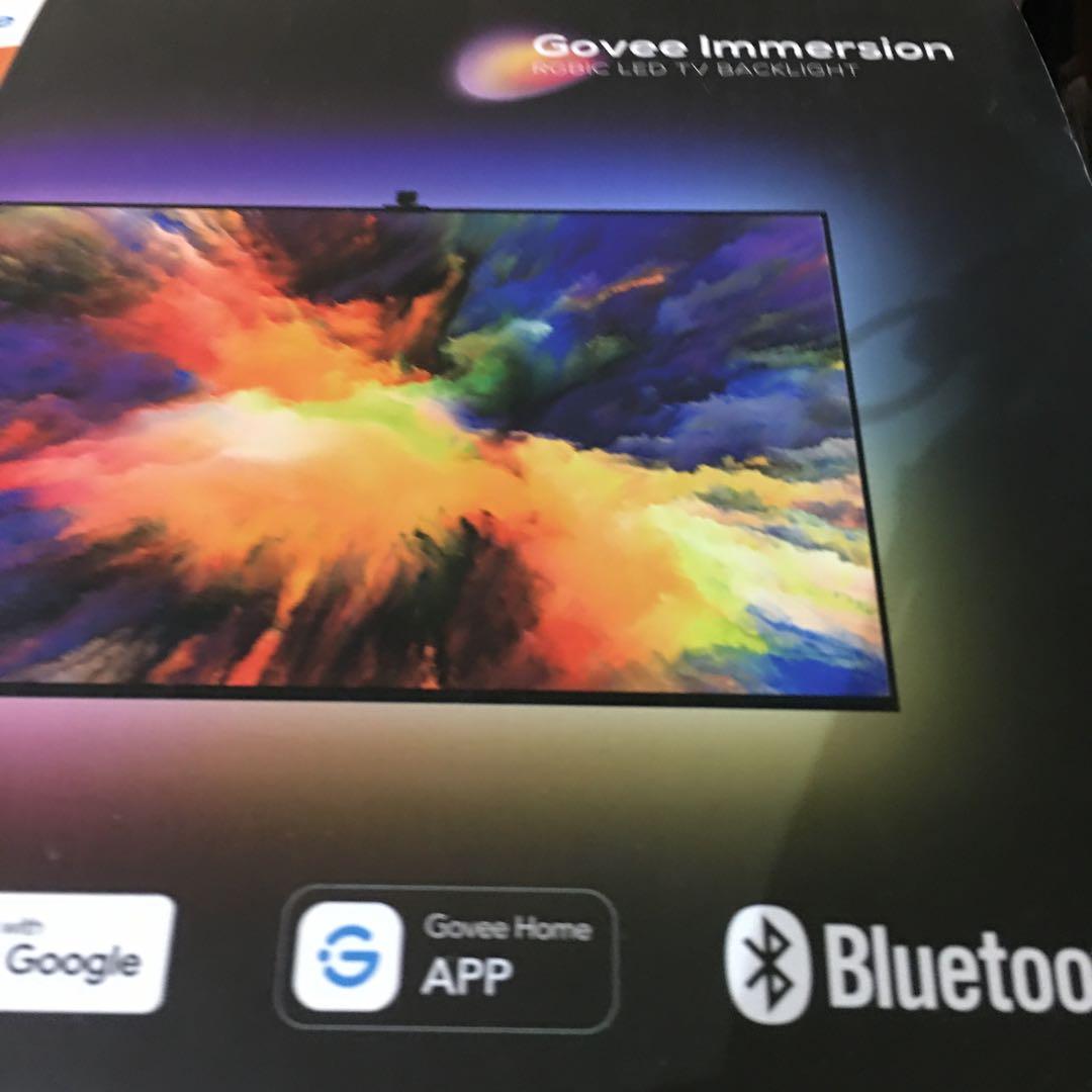 テレビLEDストリップライト55〜75インチディスプレイRGBIC LEDゲーム