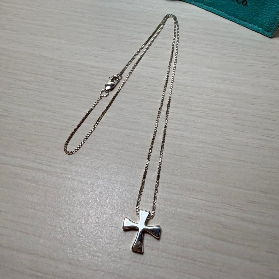 アクセサリー tiftany maltese cross necklace silver925