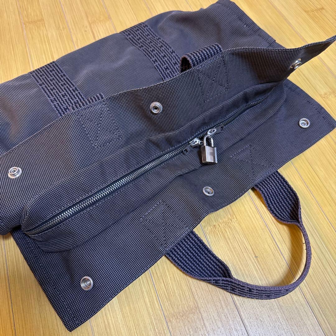 エルメス　トートバッグ　エールラインMM