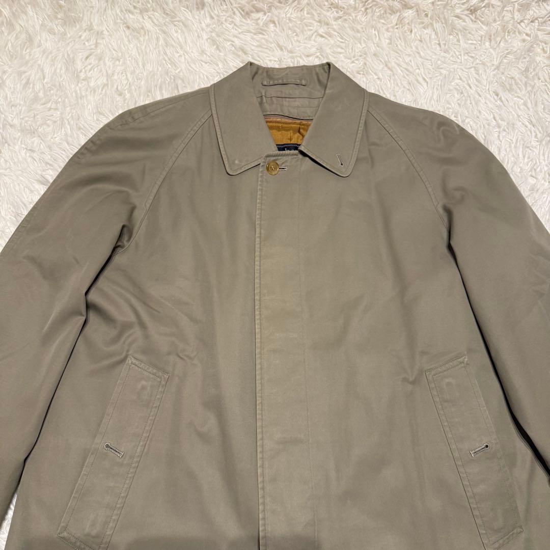 【Burberry‘s】メンズ ステンカラー コート ライナー付 ノバチェック