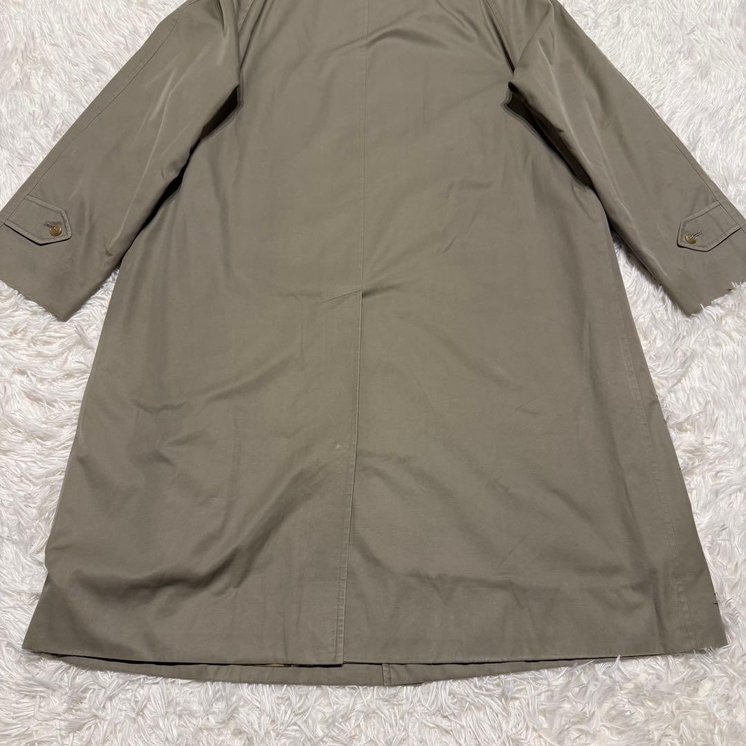 【Burberry‘s】メンズ ステンカラー コート ライナー付 ノバチェック