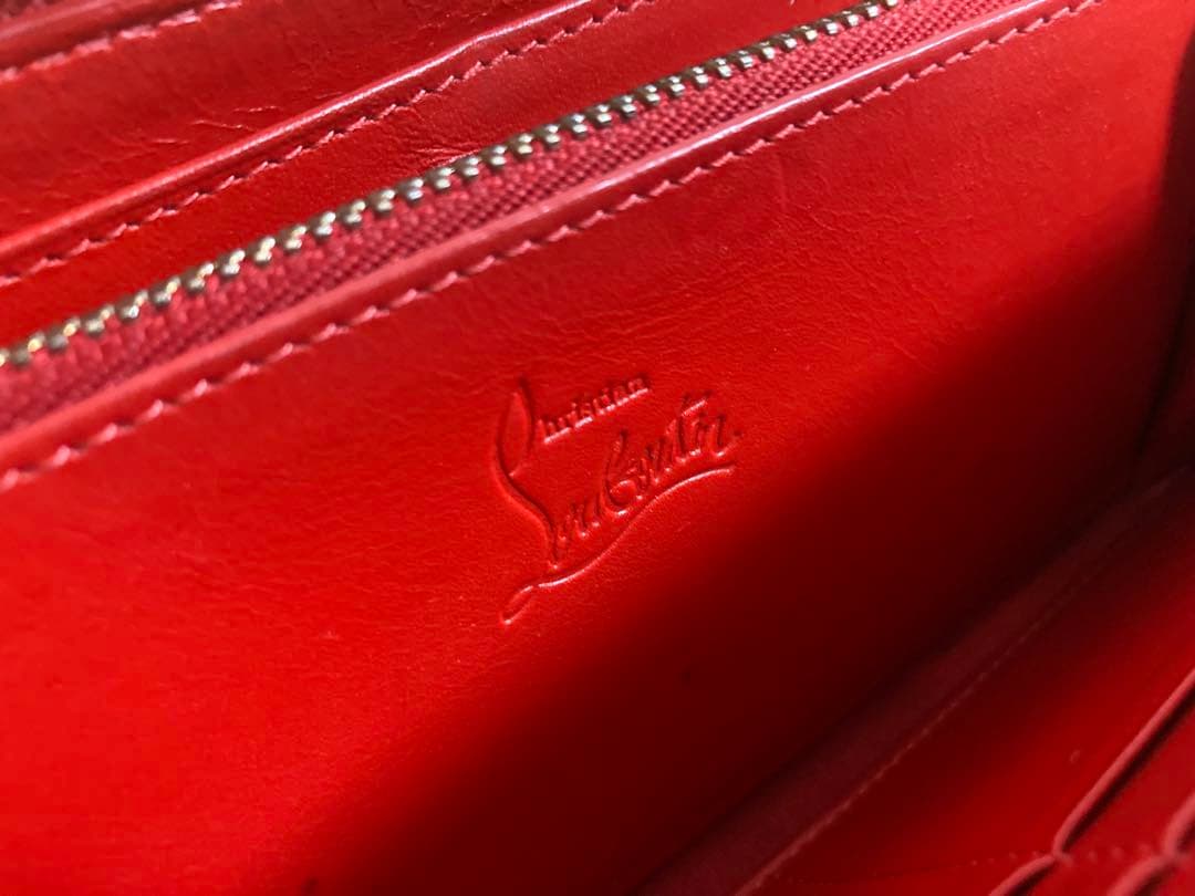 クリスチャンルブタン Christian Louboutin長財布 エンジ