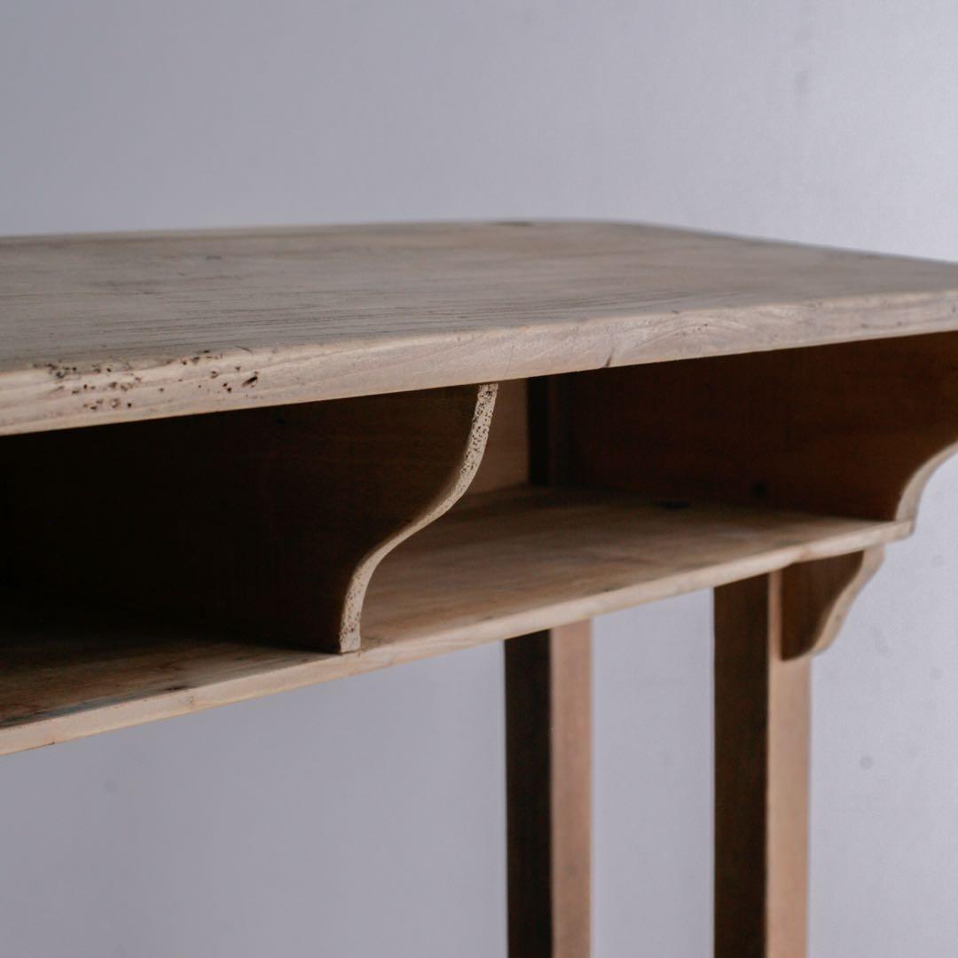 オーク材 フランス アンティークデスク 無垢材 プロカント 古家具