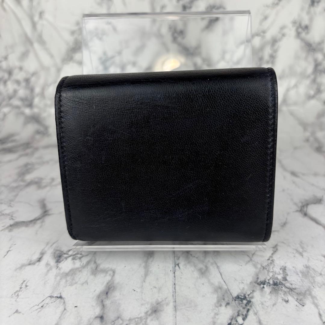 114 CELINE トリオンフ　スモールトリフォールドウォレット三つ折り財布
