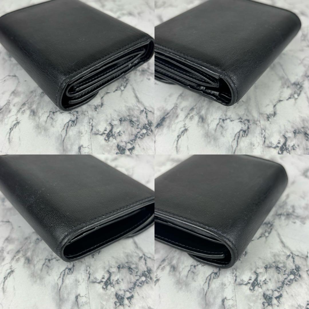 114 CELINE トリオンフ　スモールトリフォールドウォレット三つ折り財布