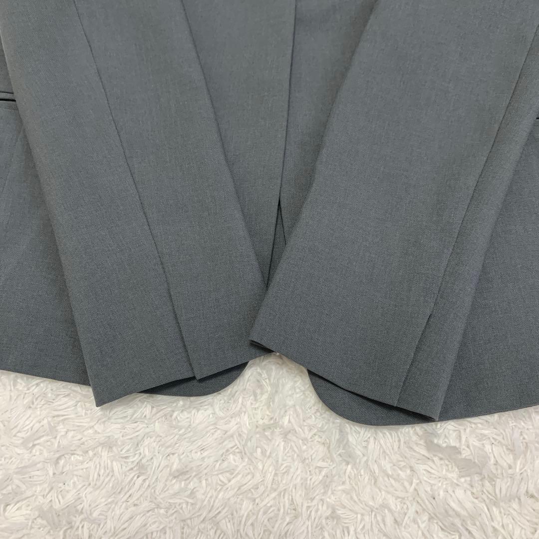 トミPLST ノーカラージャケット パンツ セットアップ