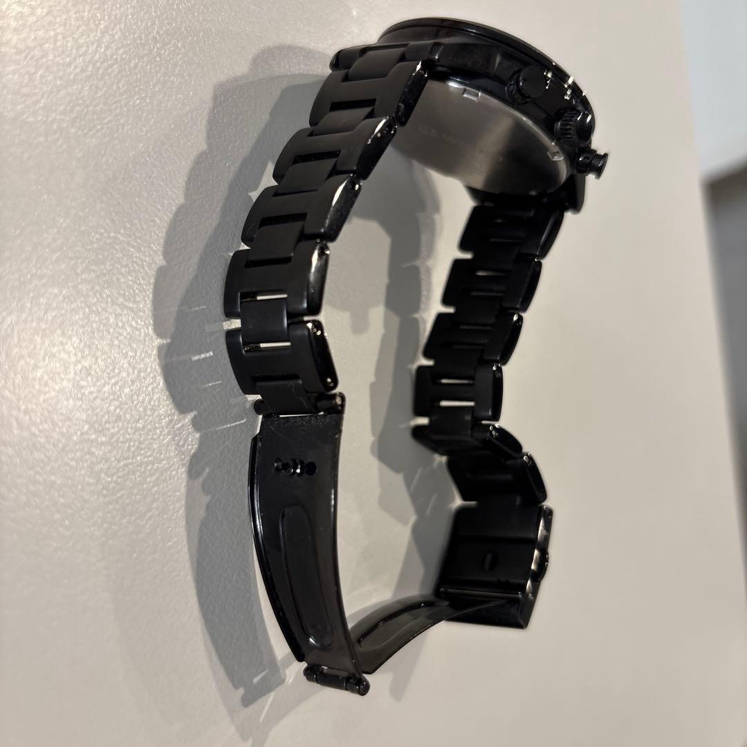 ワイヤード　セイコー　クロノグラフ　ブラック