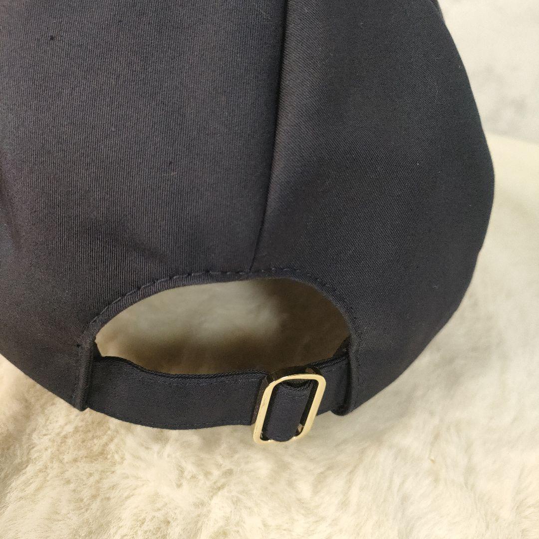 極美品✨ヘレンカミンスキー DELPHIAネイビーキャップ　ネイビー