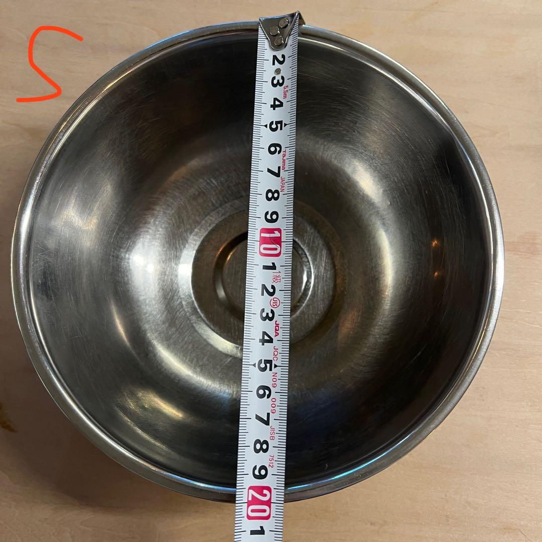 【値下げ中】業務用ステンレス調理用ボウル 12個セット