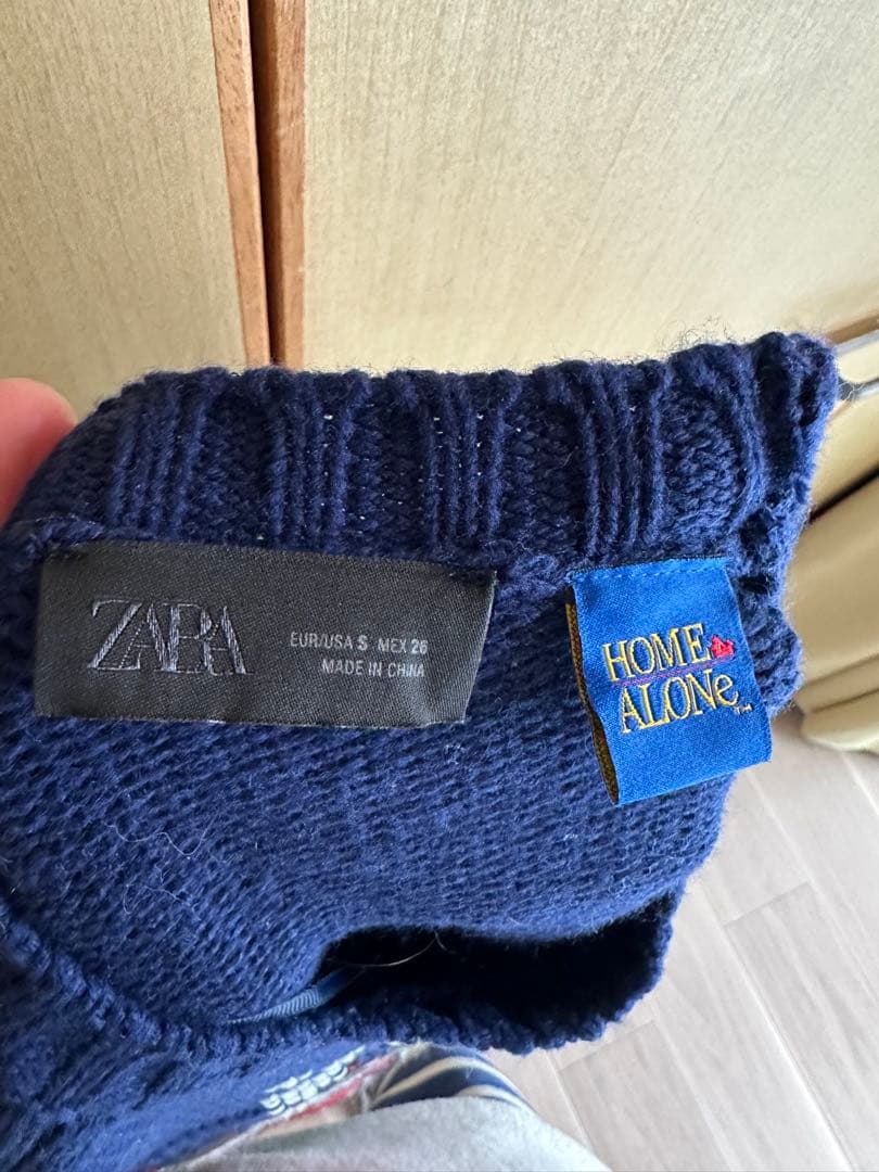 ZARA ホームアローンニット