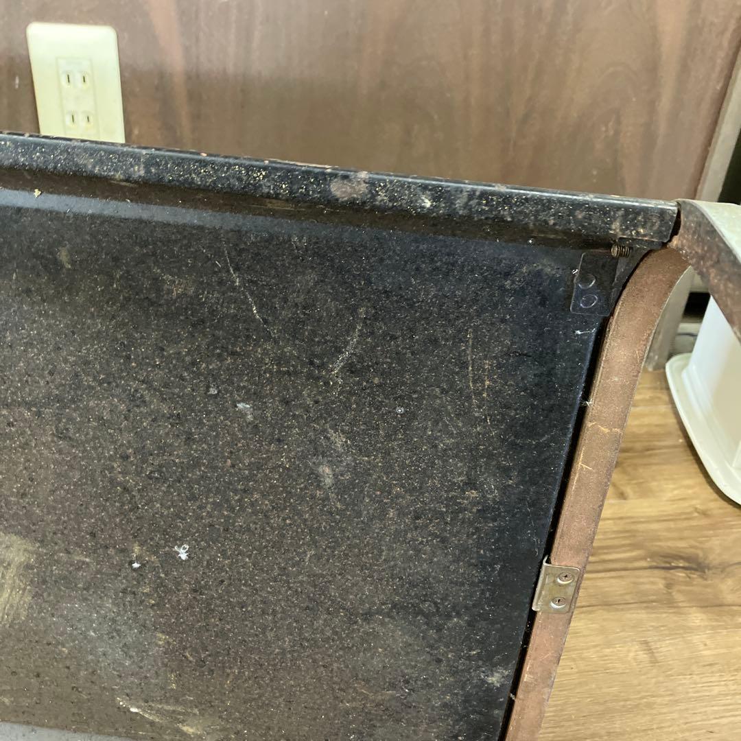 B-1 昭和レトロ サイドテーブル テレビ台 当時物 アイアンラック 古家具