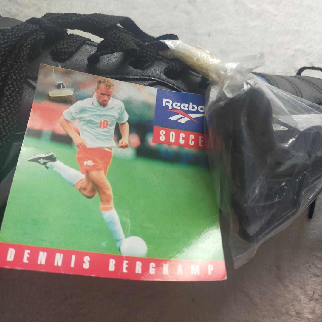 【90s 未使用タグ付】 Reebok デニス・ベルカンプ スパイク 26.5