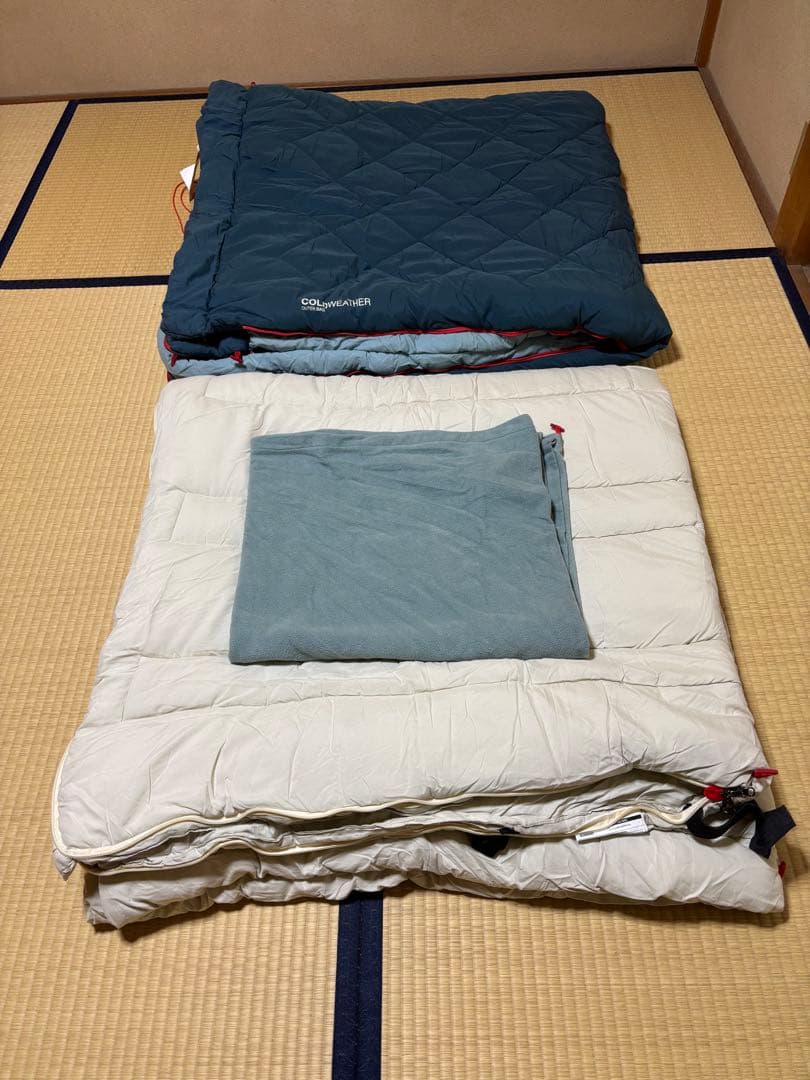 コールマン寝袋マルチレイヤースリーピングバッグ