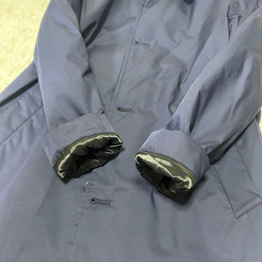 未使用級 ポールスミス 現行タグ ダウンコートロングコート ステンカラーコート