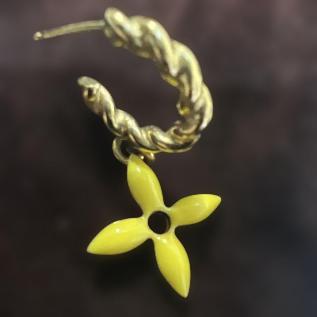 美品LOUISVUITTONブークドレイ　ユスイートモノグラムピアス３点セット