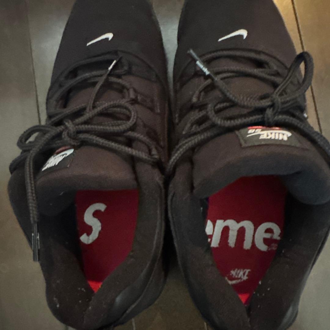 Supreme × Nike SB Darwin Low \"Black 29.5
