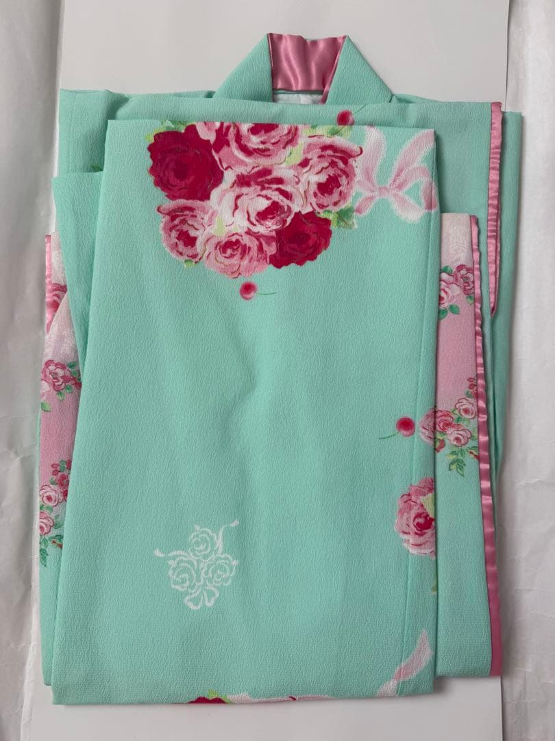 メゾピアノ 七五三 着物 フルセット 女の子 7歳美品 クリーニング済