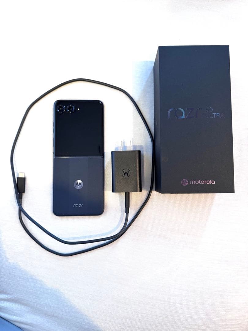 motorola razr 50 ultra ミッドナイトブルー