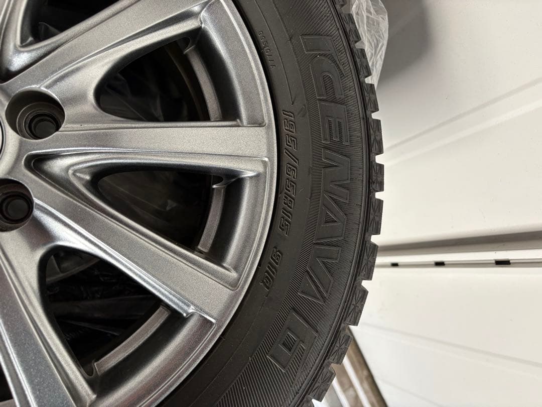 Goodyear アイスナビ6 スタッドレスタイヤ ホイール付195/65R15