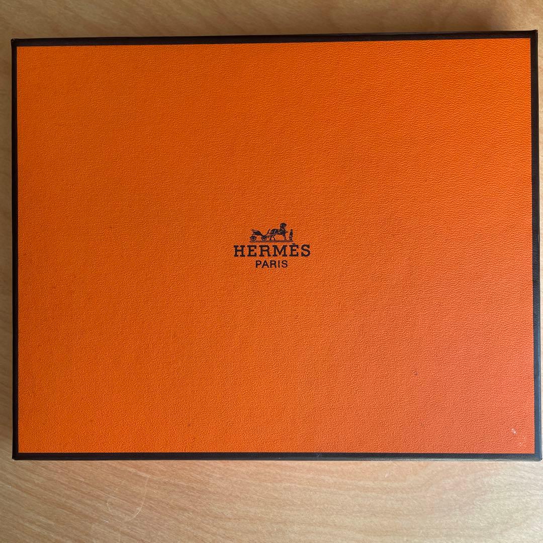 【未使用】HERMES シェーヌダンクル スクエアプレート トレイ 皿