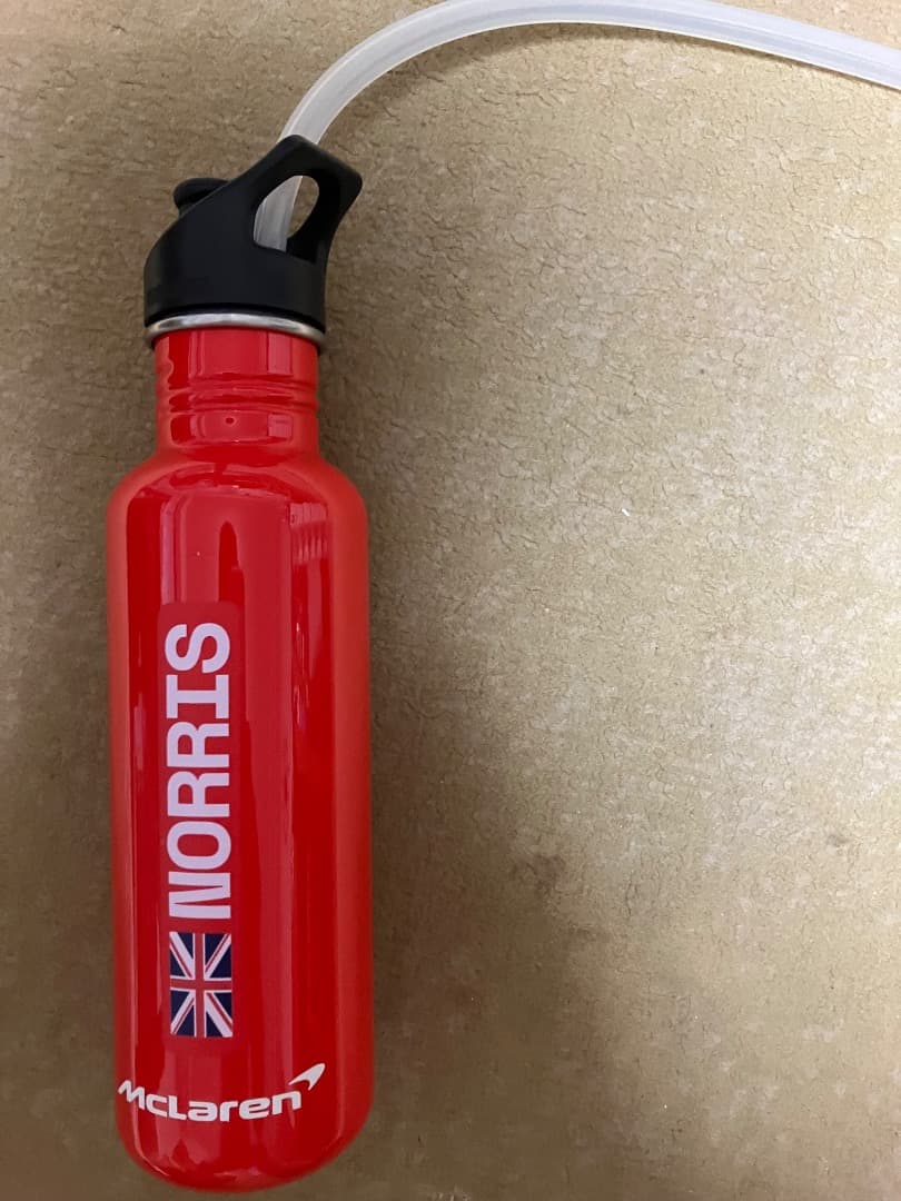 2018年　ランド、ノリス実使用ドリンクボトル、マクラーレンF1支給品、最終値下