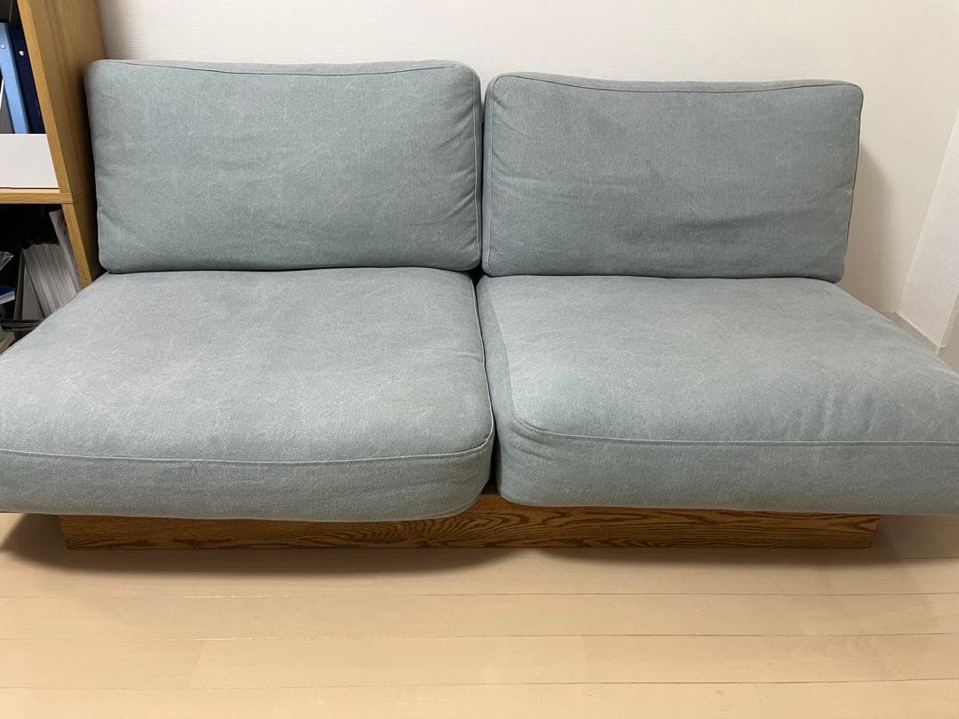 MOMO NATURAL CLOUD LOW SOFA 2P /クラウドソファ