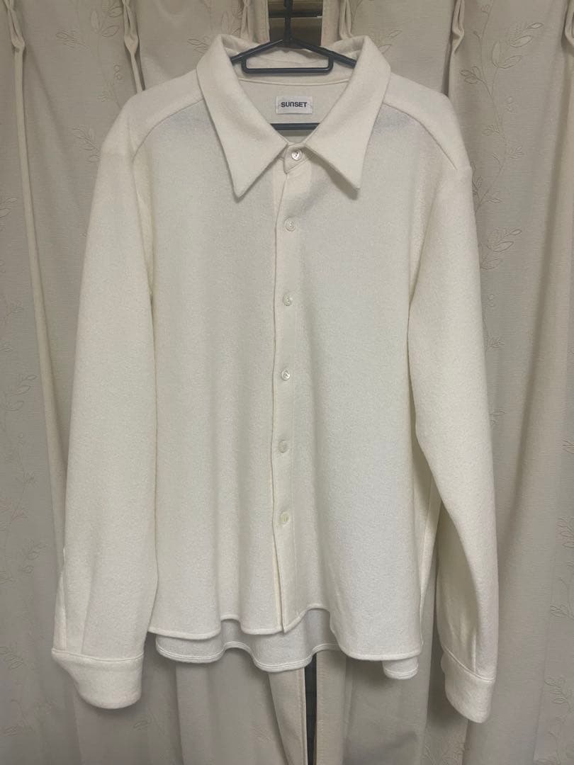 SUNSET 傑　BOUCLE WOOL SHIRTS