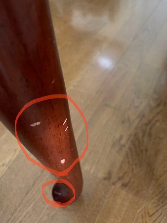 【大人気の猫脚】120cmアンティーク猫脚コンソールテーブル。ライティングデスク