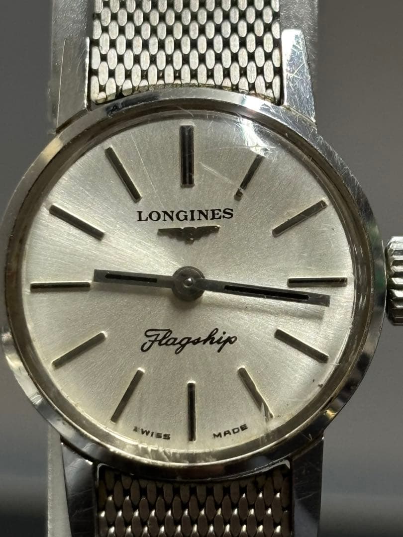 【稼働品】LONGINES ロンジン 手巻き フラッグシップ 腕時計 ラウンド