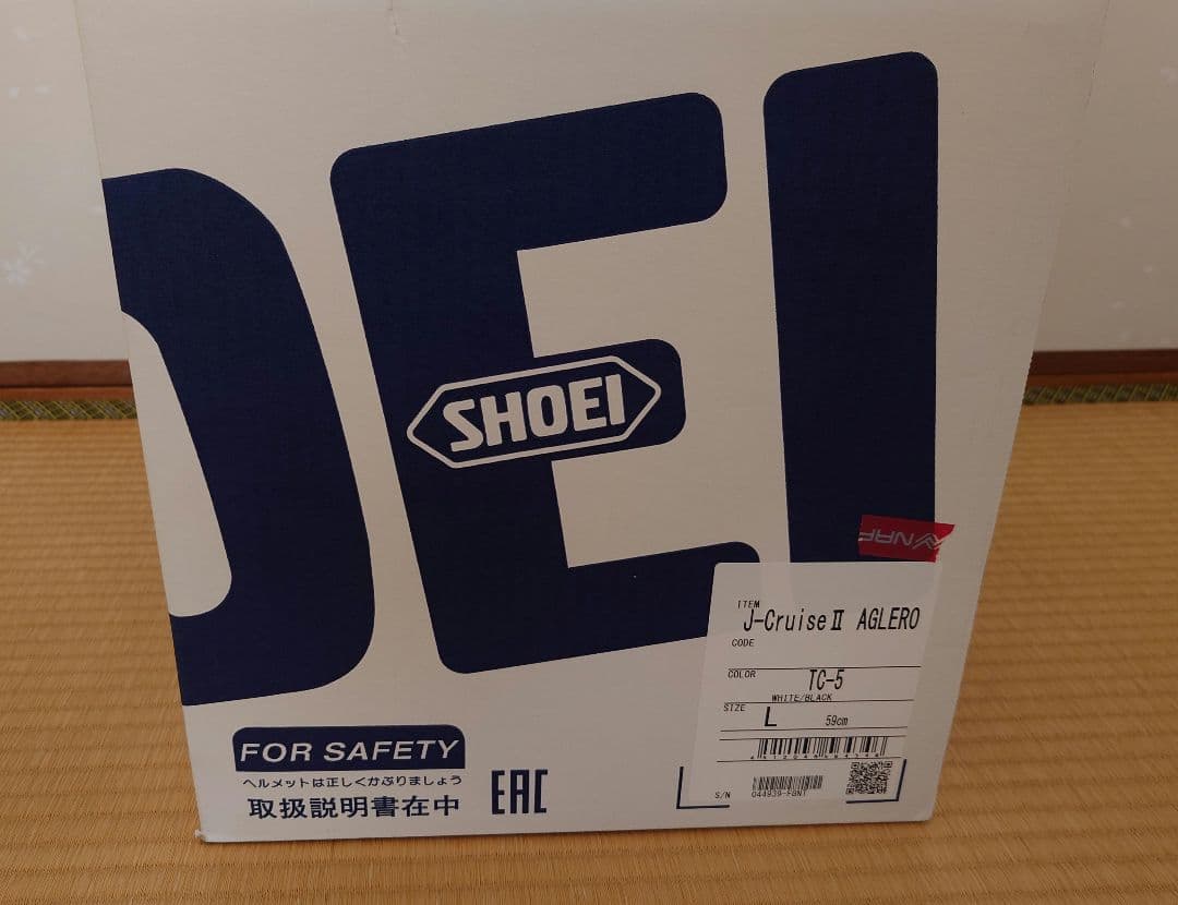 SHOEI J-Cruise II AGLERO TC-5 Lサイズ