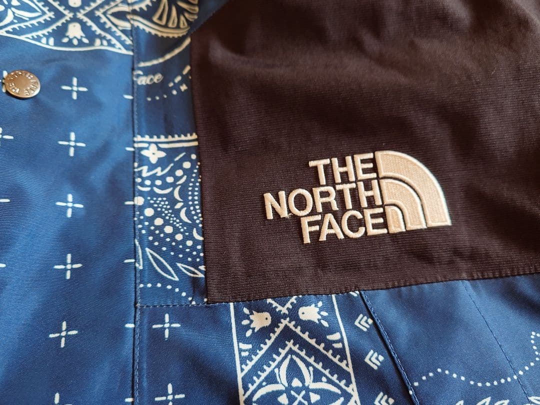 ノースフェイス　ゴアテックス　シュプリーム　 国内未発売モデル　ペイズリー