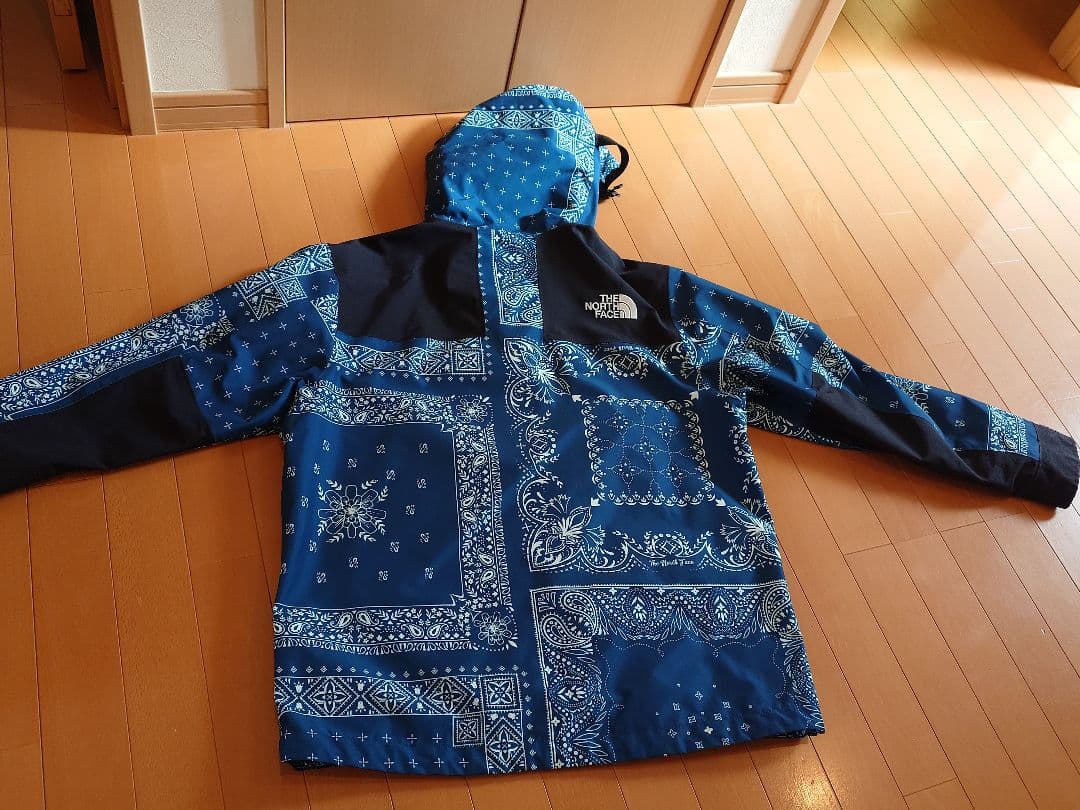 ノースフェイス　ゴアテックス　シュプリーム　 国内未発売モデル　ペイズリー