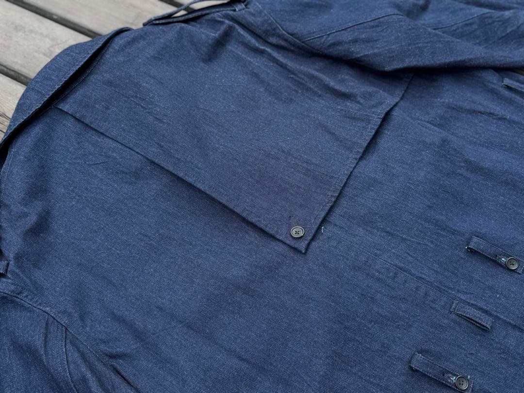 ジャケット・アウター POUR HOMME 23AW Denim Trench Coat