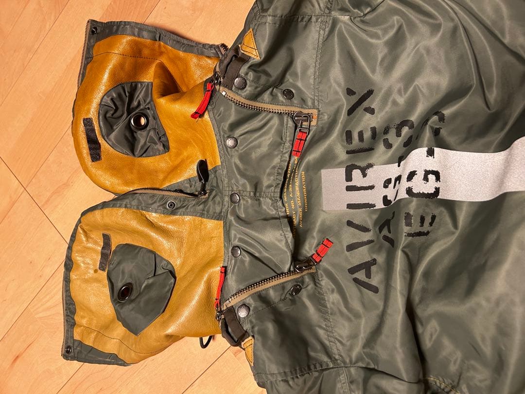 AVIREX　MA-1　REMODEL　MARK2　フライトジャケット　L